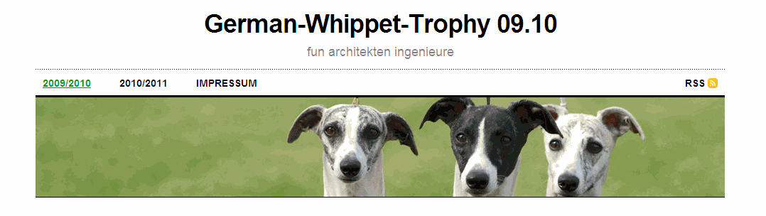 German Whippet Trophy